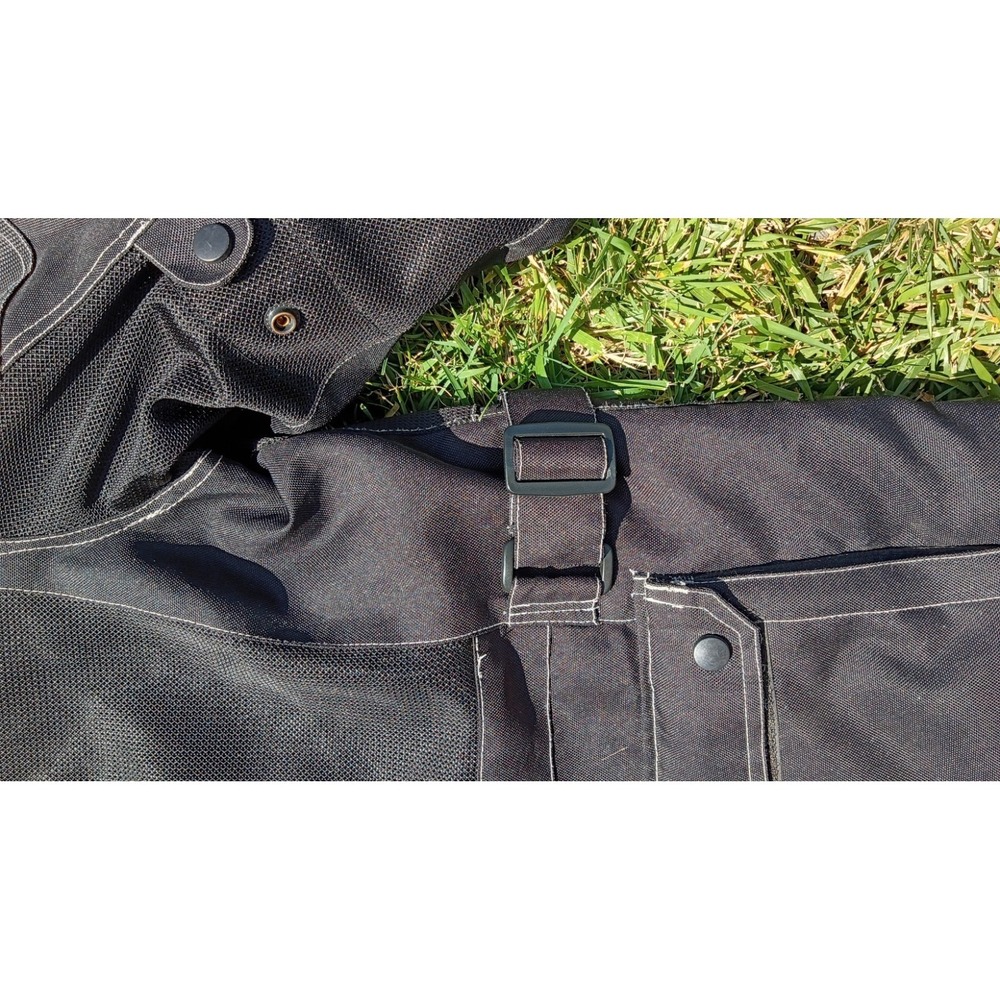 BILT Explorer Air Motorcycle Jacket XL CE Armor 3 Layer Textile Touring Black - Picture 13 of 16
